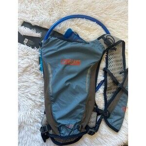 New CamelBak Blue Orange Circuit Run Vest with 50oz Hydration Bladder